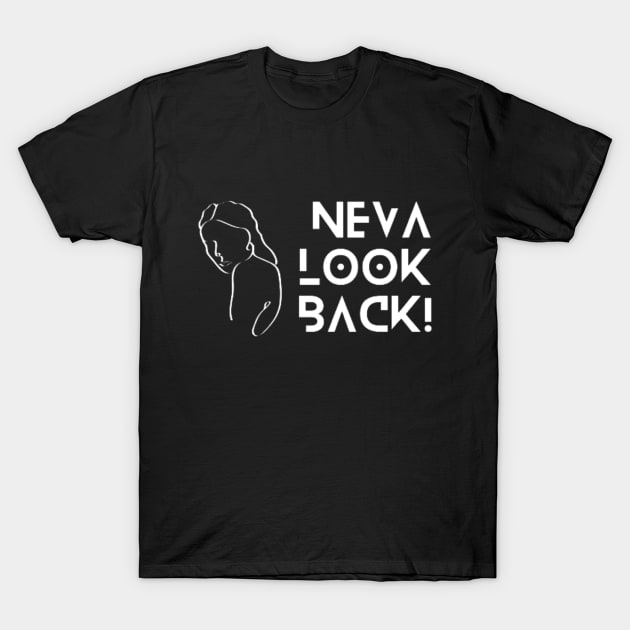 Neva Look Back Pin, Tote T-Shirt by DeniseMorgan